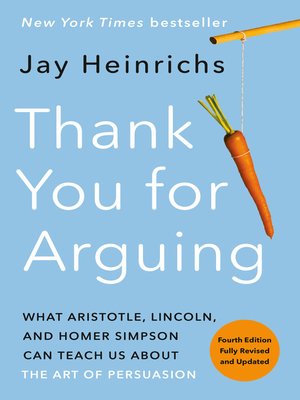 cover image of Thank You for Arguing (Revised and Updated)
